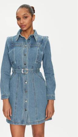 Morgan Jeanskleid 251-RICOLI Grau Regular Fit