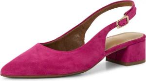Tamaris Slingpumps, Blockabsatz, Abendschuh, Sommerschuh mit verstellbarem Riemchen