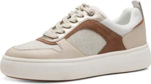 Tamaris Plateausneaker, Freizeitschuh, Halbschuh, Schnürschuh mit Kontrastbesätzen