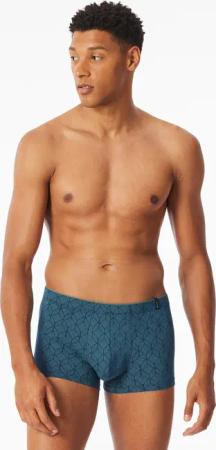 Shorts Modal gemustert khaki - Long Life Soft 4
