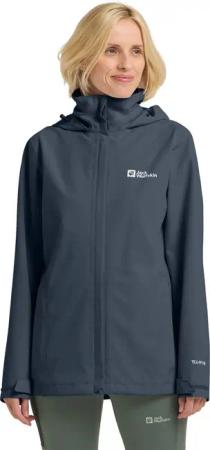 Jack Wolfskin Trailtime 2L Jacket Women Regenjacke Damen M blue midnight sky