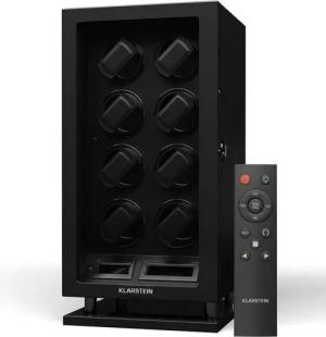 Klarstein Uhrenbeweger Verdon 8, (Set, Set), Uhrenboxen Uhrenkasten Uhrenbeweger 8 Uhr