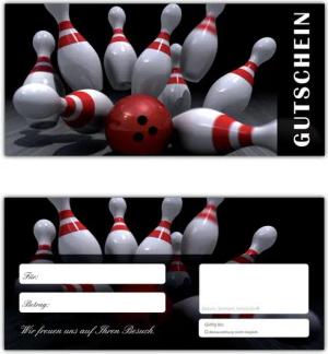 LYSCO Geschenkkarte Geschenkgutscheine Strike (Bowling-637) Kegeln Sport Bowlingkugel, Kegeln Sport Bowlingkugel Gewinnen Spaß Gesellschaft