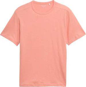 TOM TAILOR Herren Basic T-Shirt aus Baumwolle, rot, Uni, Gr. XXXL