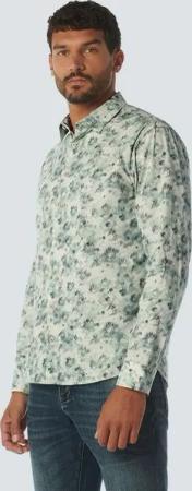 NO EXCESS Langarmhemd - Print Hemd - Freizeithemd - modern fit - Allover Printed