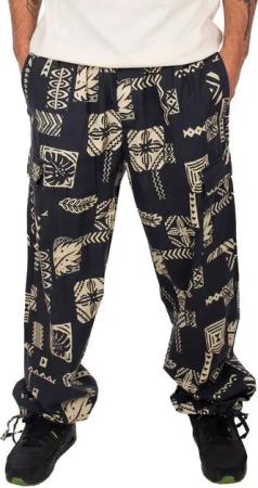 iriedaily Cargohose - Weite Stoffhose - gemusterte Baggy Cargohose