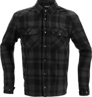 Richa Forest Hemd schwarz/dunkelgrau L Herren