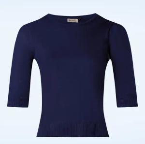Grace Pullover in Marineblau
