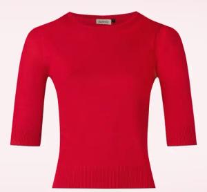 Grace Pullover in Rot