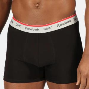 Boxershorts Herren 3er-Pack - schwarz