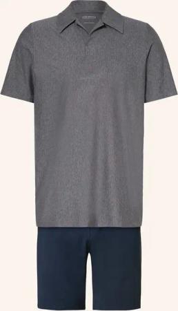 SCHIESSER Shorty-Schlafanzug SELECTED PREMIUM JACQUARD