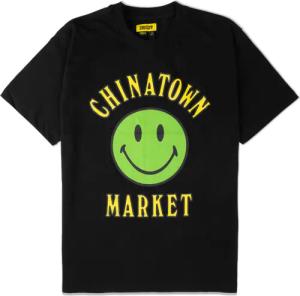 Market Smiley F0001 T-shirt Schwarz