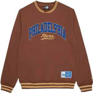 New Era NBA Philadelphia 76ers Sweatshirt Braun