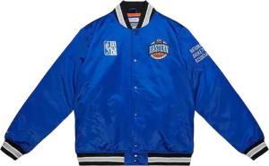 Mitchell And Ness NBA All Star Satin Jacke Blau