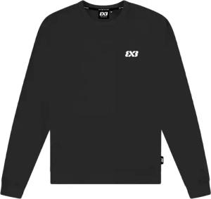 3x3 Small Logo Sweatshirt Schwarz