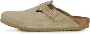 Birkenstock Boston Suede Leather Grün