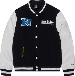 New Era Seattle Seahawks Varsityt Jacke Blau
