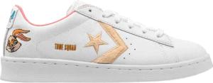 Converse X Space Jam Pro Leather Ox Sneaker Weiß