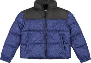 Urban Classic Aop Retro Puffer Jacke Blau