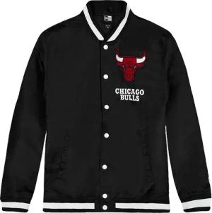 New Era Chicago Bulls Logo Varsity Jacke Schwarz