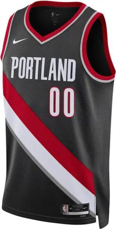 Jordan NBA Portland Trail Blazers Scoot Henderson Icon 22 Trikot Schwarz 6