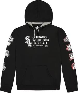 Fanatics MLB Chicago Weiß Sox Hoody Schwarz