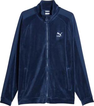 Puma T7 Velour Trackt Trainingsjacke Blau F15