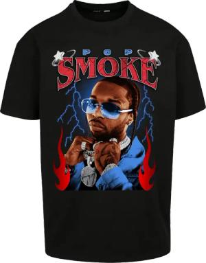 Mister Tee Pop Smoke Faith O T-shirt Schwarz