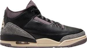 Jordan Air 3 Retro Sneaker Damen Schwarz