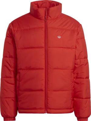 adidas Originals Pad Stand Puffer Jacke Rot