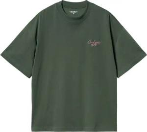 Carhartt Wip Signature Script T-shirt Grün