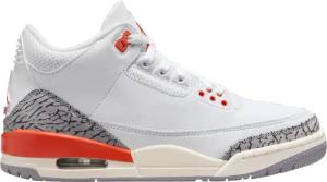 Jordan Air 3 Retro Sneaker Damen Weiß F121