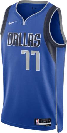 Nike NBA Dallas Mavericks Luka Doncic Dri-fit Icon Swingman Trikot Blau F480
