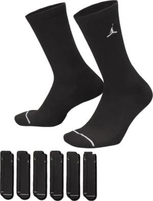 Nike Cush Player Crew 6er Pack Socken Socken Schwarz 0