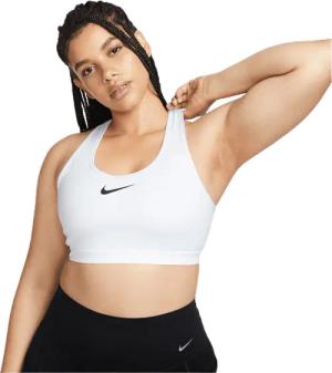 Nike Swoosh High Support Bra Sport-bh Damen Damen Weiss