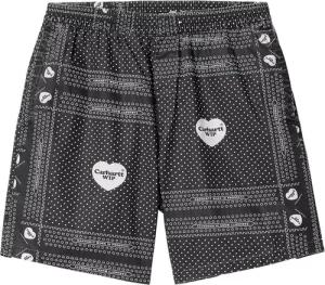Carhartt Wip Heart Bandanas Short Schwarz