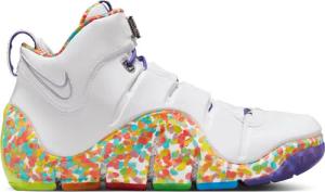 Nike Lebron 4 Retro Fruity Pebbles Weiß
