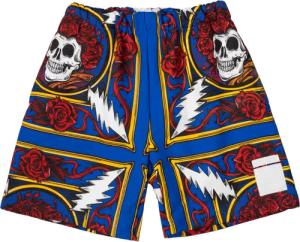Market Bandana Border F1408 Short Blau
