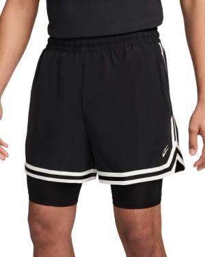 Nike Performance Dna 2 In 1 Basketball Short Schwarz 0