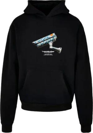 Mister Tee Cctv Oversized Hoody Schwarz