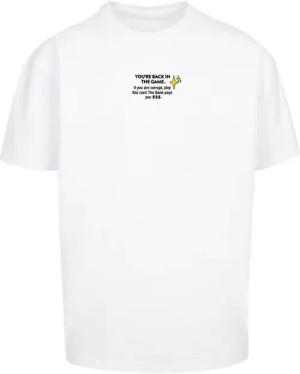 Mister Tee Intepol Oversized T-shirt Weiß