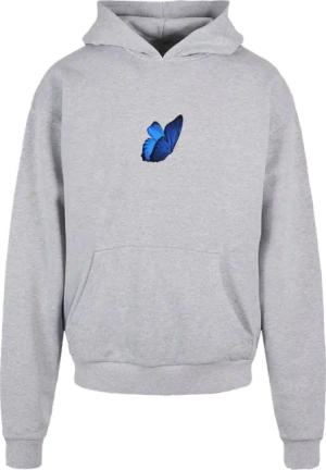 Mister Tee Le Papilloversized Hoody Grau
