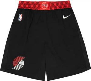 Nike NBA Portland Trail Blazers Tri-fit City Edition Swingman Short Schwarz 0