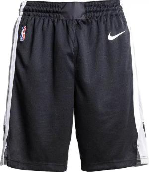 Nike San Antonio Spurs Icon Edition Swingman Short Schwarz 0