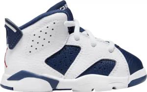 Jordan Retro 6 Kids (td) Sneaker Kids Weiß F164