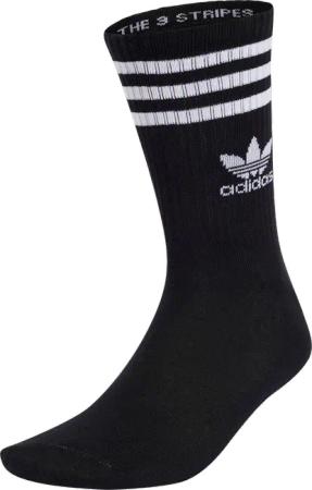 adidas Originals 3-stripes Crew 6 Pairs Socken Schwarz