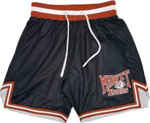 Market Bulldogs Mesh Short Schwarz