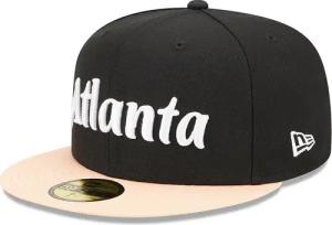 New Era Atlhawks 59fifty Cap Schwarz