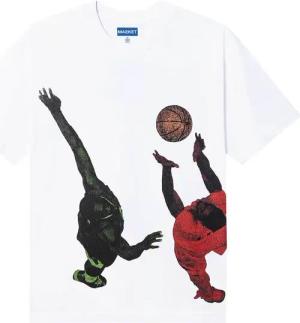 Market Jump T-shirt Weiß