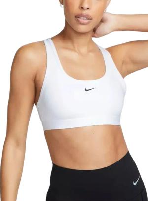 Nike Swoosh Light Support Bra Sport-bh Damen Damen Weiss